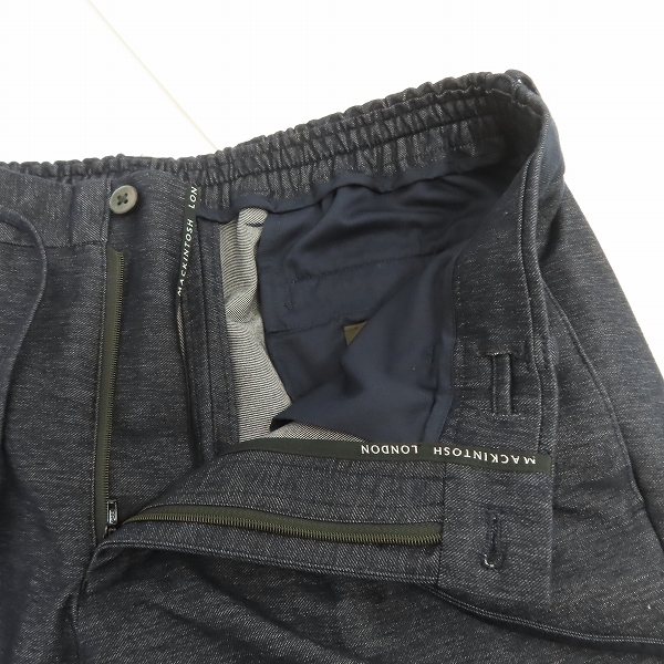 実際に弊社で買取させて頂いたMACKINTOSH LONDON/マッキントッシュロンドン セットアップ ジャケット/イージーパンツ/38の画像 5枚目