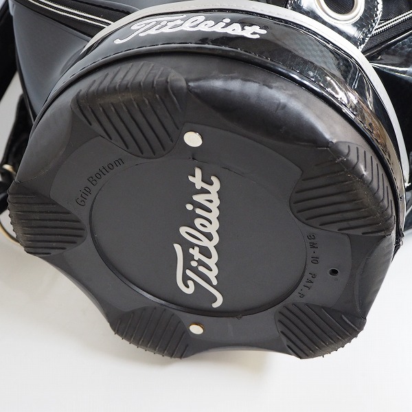 実際に弊社で買取させて頂いたTitleist/タイトリスト VOKEY DESIGN ボーケイ・デザイン 限定モデル CB4VW 9.5型 5分割キャディバッグ ブラックの画像 7枚目