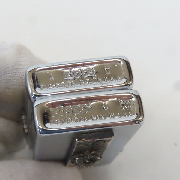 実際に弊社で買取させて頂いた【おまとめ品】ZIPPO/ジッポー スリム メタル貼り/Paul Smith/Lark等の画像 4枚目