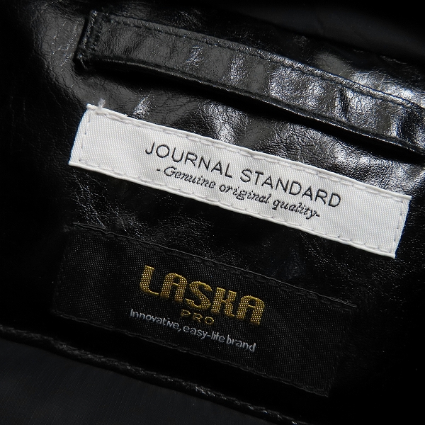 実際に弊社で買取させて頂いたJOURNAL STANDARD/ジャーナルスタンダード LASKA/ラスカ フェイクレザーダウンジャケット Sの画像 3枚目
