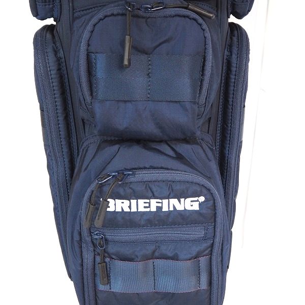 実際に弊社で買取させて頂いたBRIEFING/ブリーフィング CR-6 ゴルフ 8.5型 5分割キャディバッグ ネイビーの画像 5枚目