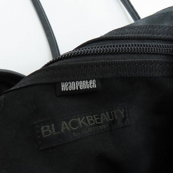 実際に弊社で買取させて頂いたHEAD PORTER/ヘッドポーター BLACK BEAUTY トートバッグの画像 4枚目