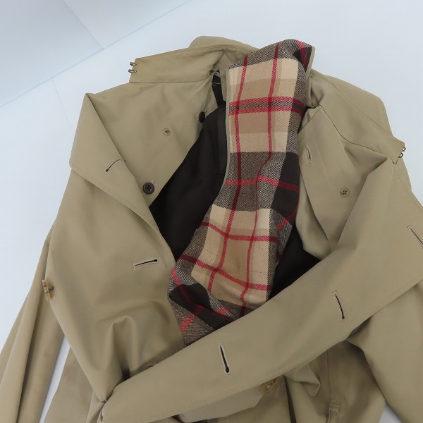 実際に弊社で買取させて頂いたMACKINTOSH PHILOSOPHY/マッキントッシュ フィロソフィー トレンチコート G1A23-404-44/Mの画像 3枚目