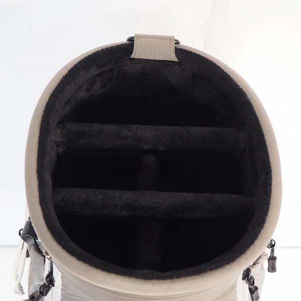 実際に弊社で買取させて頂いたBRIEFING/ブリーフィング CR-6 ゴルフ 8.5型 5分割キャディバッグ ライトグレーの画像 3枚目