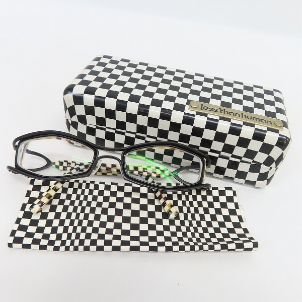 実際に弊社で買取させて頂いたless than human/レスザンヒューマン メガネフレーム Ota4の画像 9枚目