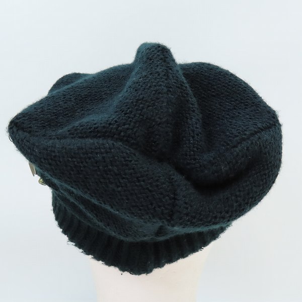 実際に弊社で買取させて頂いたL.G.B./ルグランブルー ピンバッジ装飾 ニットキャップ BERET-D2-CB CA104の画像 4枚目