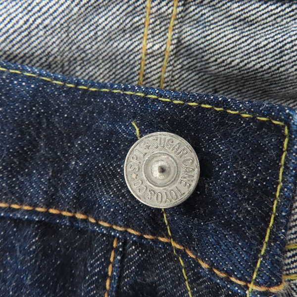 実際に弊社で買取させて頂いたSUGAR CANE/シュガーケーン  STANDARD DENIM 1947 MODEL SC41947/W33L34の画像 7枚目