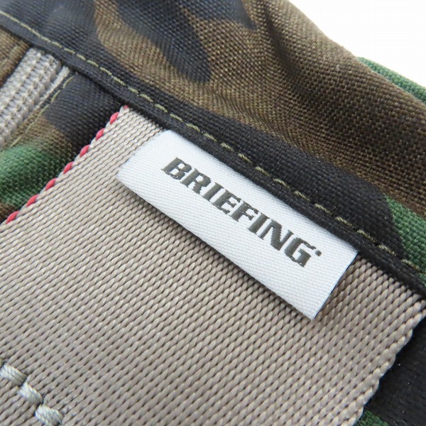 実際に弊社で買取させて頂いたBRIEFING/ブリーフィング 迷彩/カモフラ ショルダーバッグ の画像 3枚目
