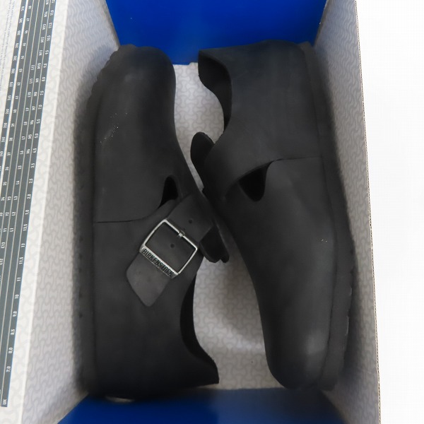 実際に弊社で買取させて頂いたBIRKENSTOCK/ビルケンシュトック LONDON BS レザースリッポン 166541 /43の画像 8枚目