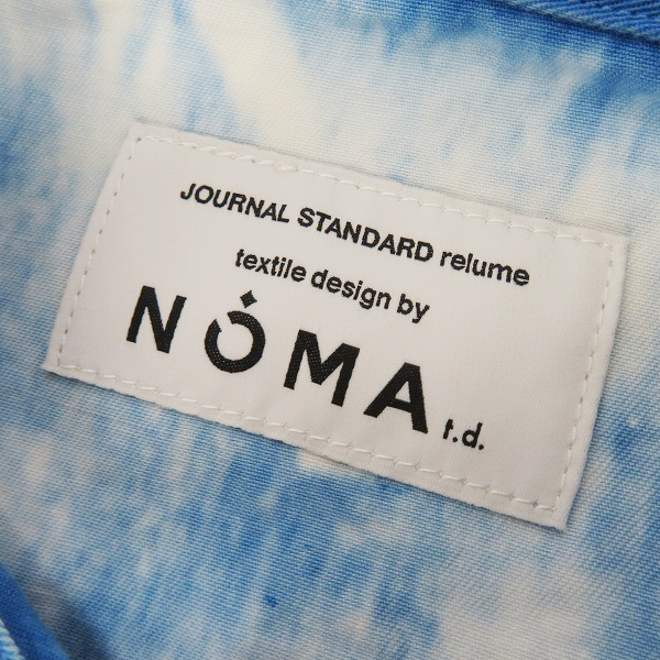 実際に弊社で買取させて頂いたNOMA t.d.×JOURNAL STANDARD relume/ノーマ×ジャーナルスタンダード チャイナシャツ 20-011-464-6060-3-0/Mの画像 2枚目