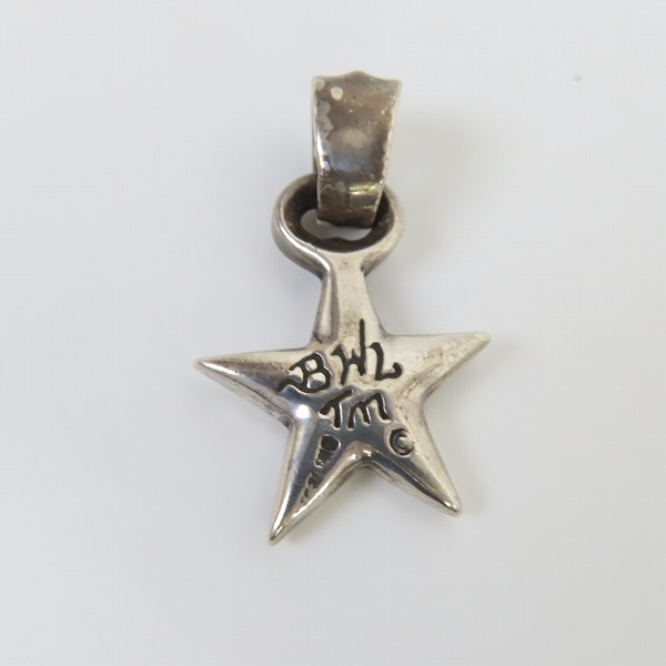 実際に弊社で買取させて頂いたBWL/Bill Wall Leather/ビルウォールレザー スターチャーム ペンダント の画像 2枚目