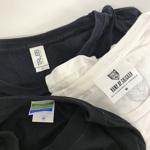 実際に弊社で買取させて頂いた【おまとめ品】SEKAI NO OWARI/Bump of chicken/locofrank  等 邦ロック バンドTシャツの画像 1枚目