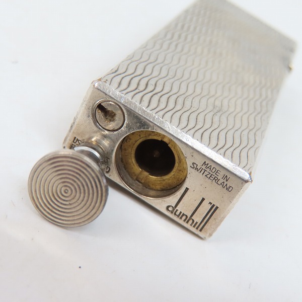 実際に弊社で買取させて頂いた(1)dunhill/ダンヒル サイドローラー ガスライター ウェーブの画像 2枚目