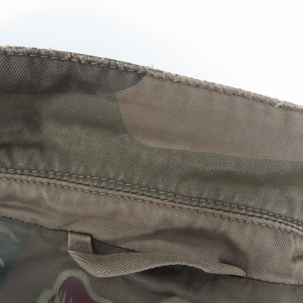 実際に弊社で買取させて頂いたHYDROGEN/ハイドロゲン カモ柄/迷彩 2B テーラードジャケット/XSの画像 4枚目