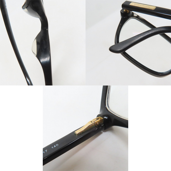 実際に弊社で買取させて頂いたGIORGIO ARMANI/ジョルジオアルマーニ フルリム 眼鏡/メガネフレーム の画像 7枚目