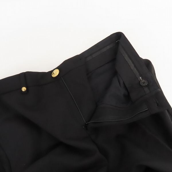 実際に弊社で買取させて頂いたGIVENCHY/ジバンシィ 17SS スターボタン ウール/モヘア混 スラックスパンツ 17S 5248 022/48の画像 2枚目