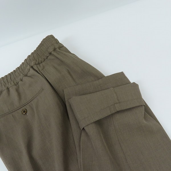 実際に弊社で買取させて頂いたTOMORROWLAND/トゥモローランド ウールレーヨンツイル ダブルブレステッド4Bジャケット セットアップ/Sの画像 6枚目