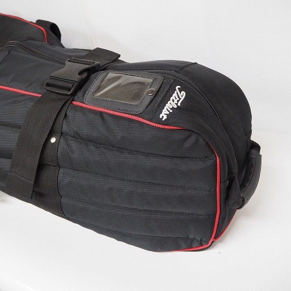 実際に弊社で買取させて頂いたTitleist/タイトリスト TA3TVTC-0 ゴルフ プレーヤーズ ローラートラベルカバー ブラックの画像 3枚目