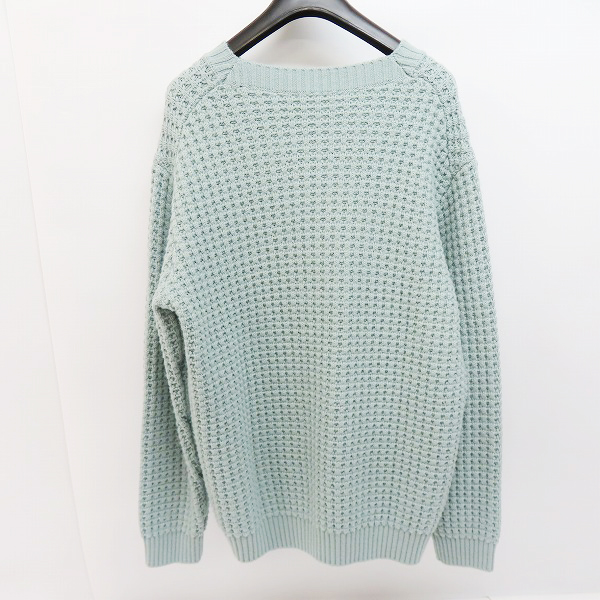 実際に弊社で買取させて頂いたBEAUTY&YOUTH/ビューティーアンドユース UNITED ARROWS BY PANCAKE ワッフルニット 1213-105-3792/Lの画像 1枚目