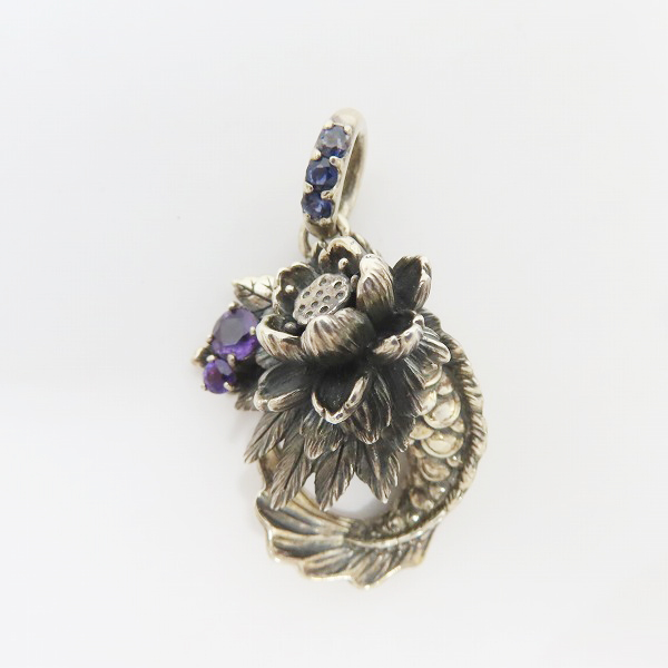 実際に弊社で買取させて頂いたBloody Mary/ブラッディマリー Lotus head/ロータスヘッド 蓮魚 ペンダントトップの画像 1枚目