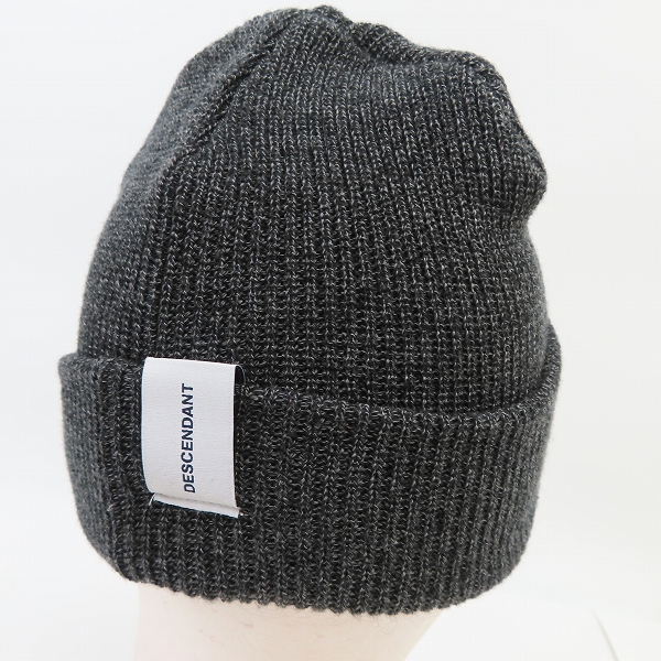実際に弊社で買取させて頂いたDESCENDANT/ディセンダント ニットキャップ/ニット帽/Fの画像 3枚目