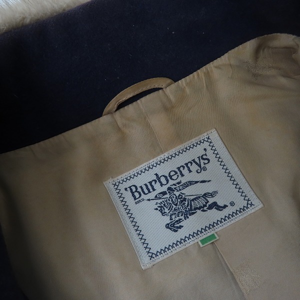 実際に弊社で買取させて頂いたBurberry's/バーバリー ファー付き ウールコートの画像 2枚目