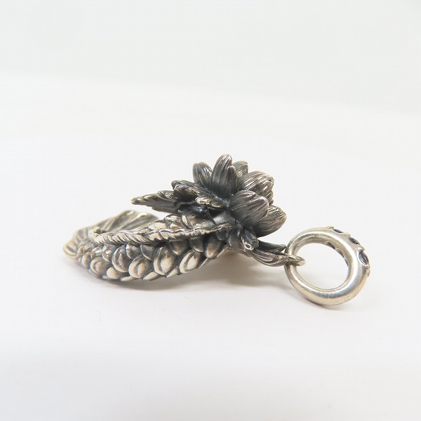 実際に弊社で買取させて頂いたBloody Mary/ブラッディマリー Lotus head/ロータスヘッド 蓮魚 ペンダントトップの画像 3枚目