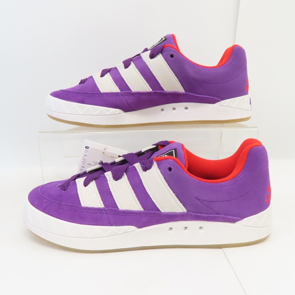 実際に弊社で買取させて頂いた【未使用】atmos/アトモス×adidas/アディダス Adimatic Glory Purple スニーカー GV6712/28の画像 3枚目