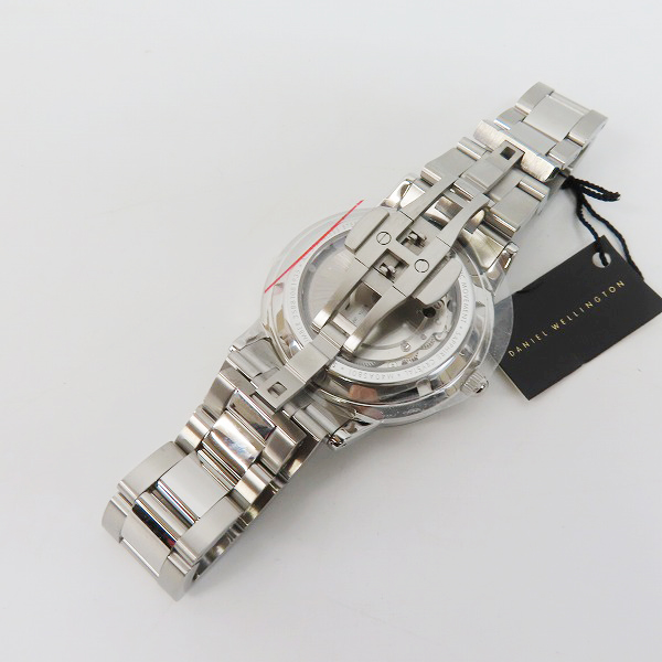 実際に弊社で買取させて頂いた【未使用】Daniel Wellington/ダニエルウェリントン Iconic Link Automatic 自動巻き腕時計 DW00100482の画像 3枚目