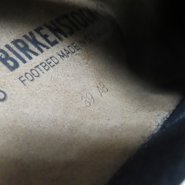 実際に弊社で買取させて頂いたBIRKENSTOCK/ビルケンシュトック LONDON BS レザースリッポン 166541 /43の画像 5枚目