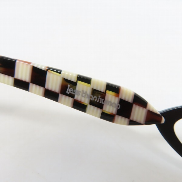 実際に弊社で買取させて頂いたless than human/レスザンヒューマン メガネフレーム Ota4の画像 7枚目