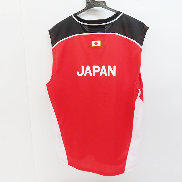 実際に弊社で買取させて頂いたCANTERBURY/カンタベリー ジャパンプラクティススリーブレスティ ノースリーブシャツ/R30005JH/4Lの画像 1枚目