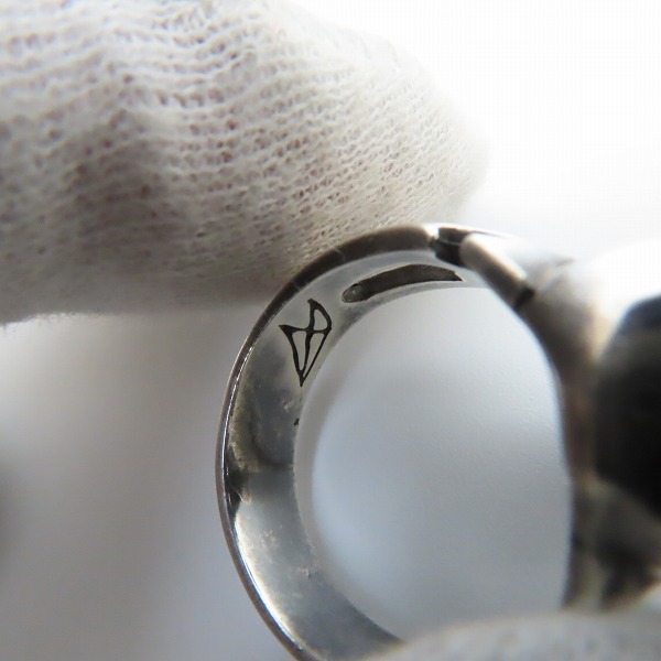 実際に弊社で買取させて頂いたCRAZY PIG/クレイジーピッグ カッタウェイ スカルリング 19-19.5号の画像 6枚目