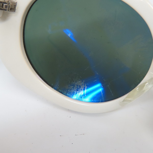 実際に弊社で買取させて頂いたNUMBER (N)INE/ナンバーナイン ONE/ワン サングラス/アイウェア ホワイトの画像 8枚目