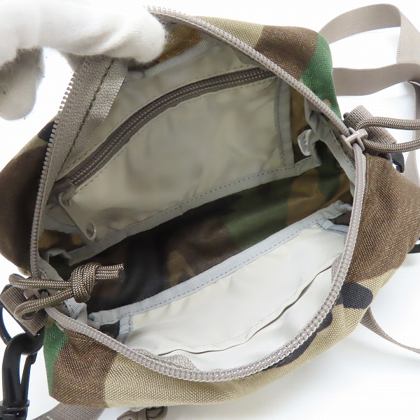 実際に弊社で買取させて頂いたBRIEFING/ブリーフィング 迷彩/カモフラ ショルダーバッグ の画像 5枚目