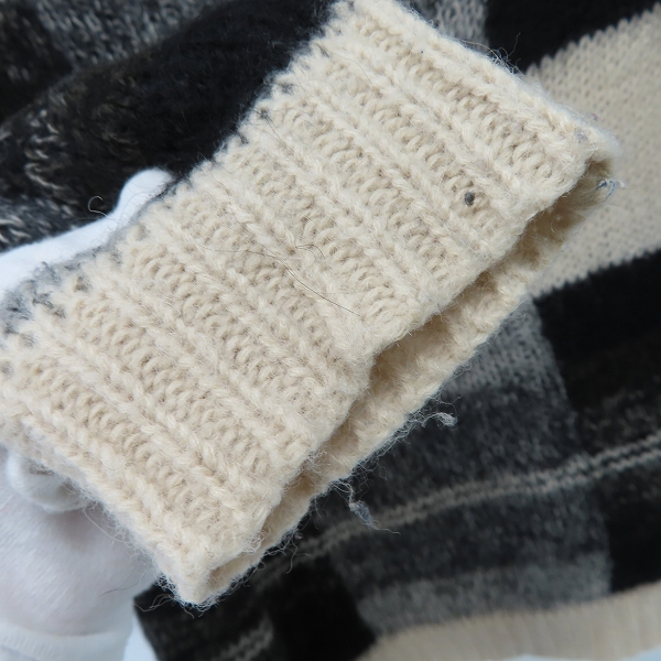 実際に弊社で買取させて頂いたDRIES VAN NOTEN/ドリスヴァンノッテン ワイドタートルネック ニット/セーター カシミヤ混 /Sの画像 7枚目