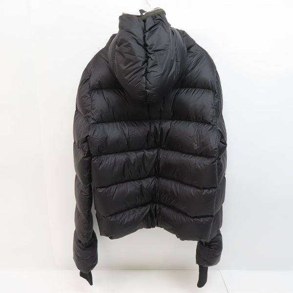 実際に弊社で買取させて頂いたRICK OWENS/リックオウエンス 22AW ダウンジャケット GIMP JKT BLK RU02B2707-NZD4/44の画像 1枚目