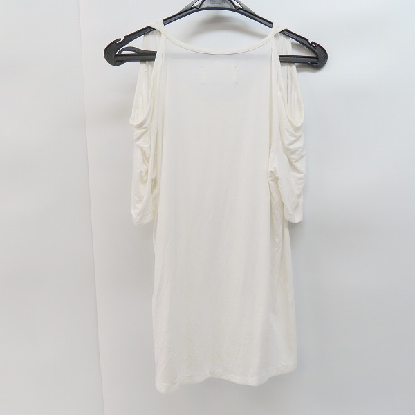 実際に弊社で買取させて頂いたMaison Martin Margiela/メゾン マルタン マルジェラ オフショル Tシャツ 31GC216 /Sの画像 1枚目