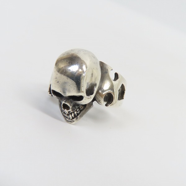 実際に弊社で買取させて頂いたCRAZY PIG/クレイジーピッグ カッタウェイ スカルリング 19-19.5号