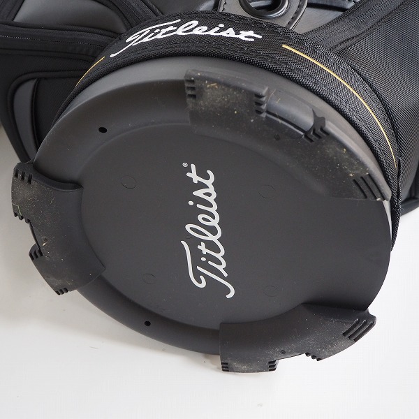 実際に弊社で買取させて頂いたTitleist/タイトリスト VOKEY DESIGN/ボーケイデザイン TB20SF4-BVO7 9.5型 6分割 ツアー キャディバッグ ブラック の画像 7枚目