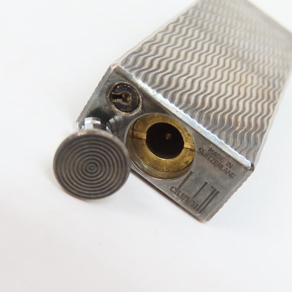 実際に弊社で買取させて頂いた(2)dunhill/ダンヒル サイドローラー ガスライター ウェーブの画像 2枚目