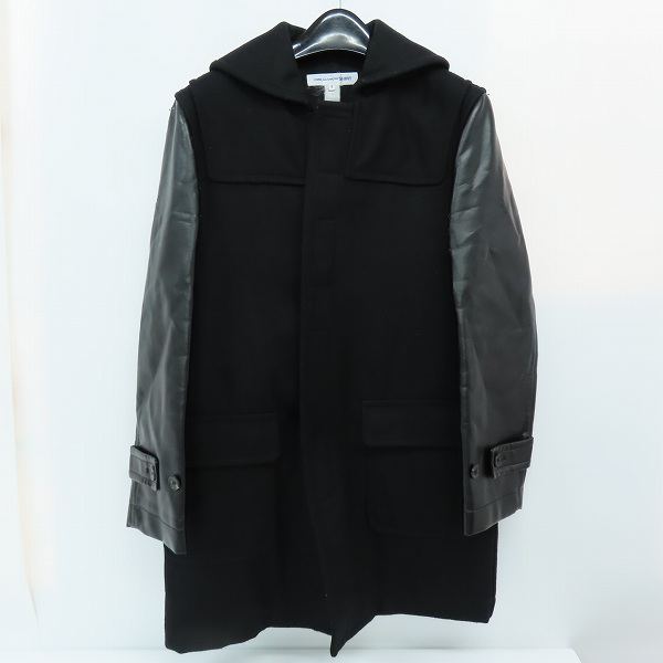 COMME des GARCONS SHIRT/コムデギャルソンシャツ 袖切替 ラウンド 
