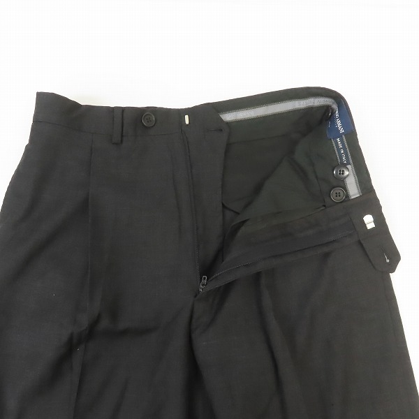 実際に弊社で買取させて頂いた【JPタグ】GIORGIO ARMANI/ジョルジオ アルマーニ ダブル ジャケット/パンツ セットアップ/スーツ /46の画像 5枚目