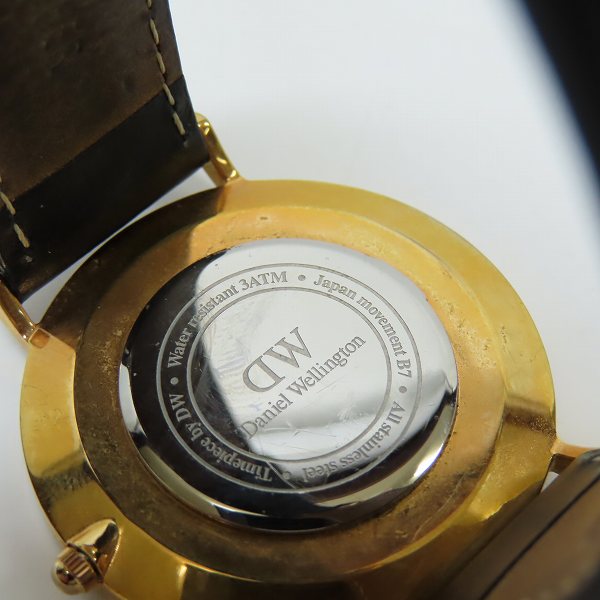 実際に弊社で買取させて頂いたDaniel Wellington/ダニエルウェリントン クオーツ腕時計 3ATM【動作未確認】の画像 3枚目