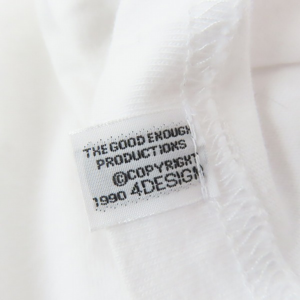 実際に弊社で買取させて頂いたGOODENOUGH/グッドイナフ ロゴ プリント 半袖 Tシャツ/Mの画像 4枚目