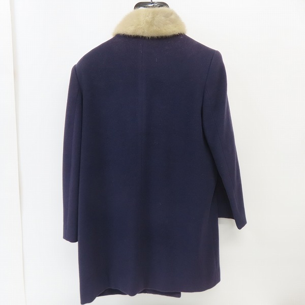 実際に弊社で買取させて頂いたBurberry's/バーバリー ファー付き ウールコートの画像 1枚目