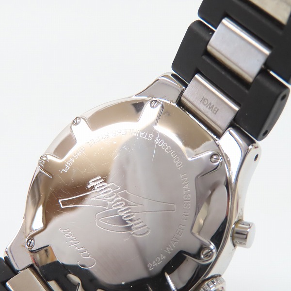 実際に弊社で買取させて頂いたCartier/カルティエ クロノスカフ マスト21 クロノグラフ W10125U2【動作未確認】の画像 7枚目