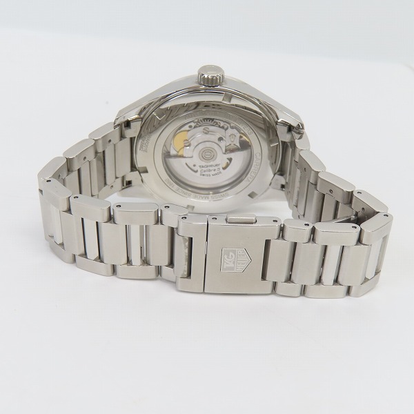 実際に弊社で買取させて頂いたTAG Heuer/タグホイヤー CARRERA CALIBRE 5/カレラ キャリバー5 デイデイト 自動巻き WAR201Eの画像 2枚目