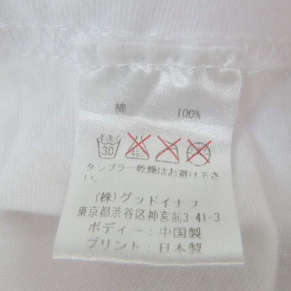 実際に弊社で買取させて頂いたGOODENOUGH/グッドイナフ ロゴ プリント 半袖 Tシャツ/Mの画像 3枚目