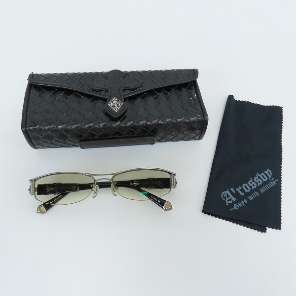 実際に弊社で買取させて頂いたA'rossvy/ロズヴィー サングラス  度入り 925 silver 209250504の画像 8枚目